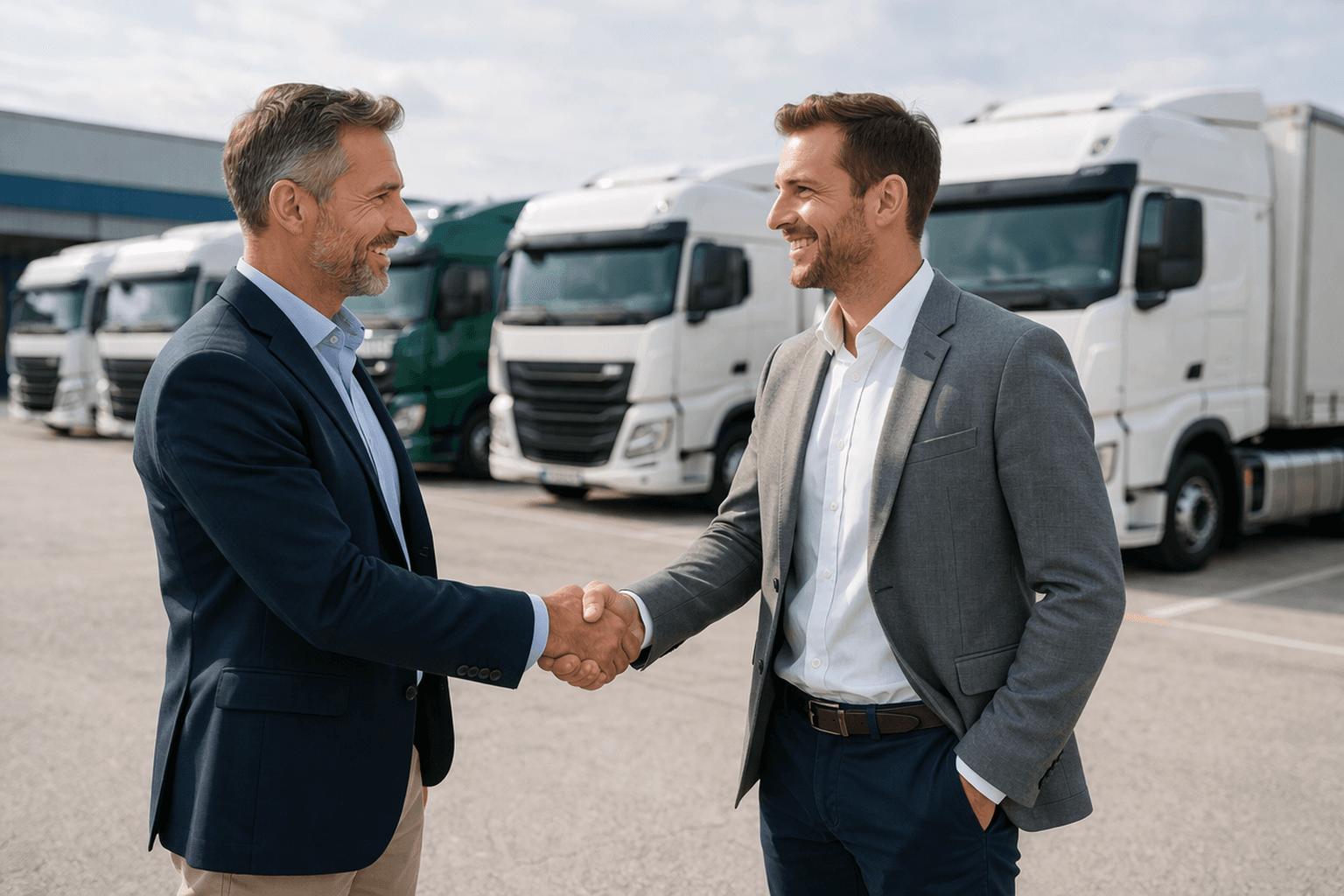 Partnernetzwerk – Handschlag